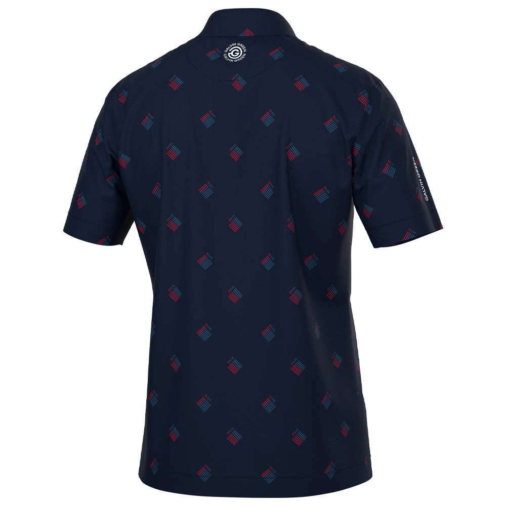 SoftTouchFinish Galvin Green Memo Polo Shirt - Navy