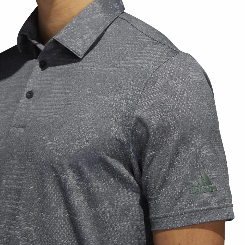 Timeless Comfort Wear Timeless Layering adidas Camo Polo - Black/Grey Three