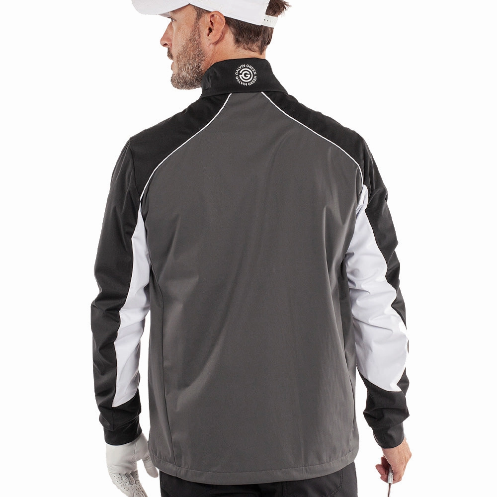 Fresh Chic Galvin Green Laurent Windproof Pullover Jacket - Forged Iron/Black