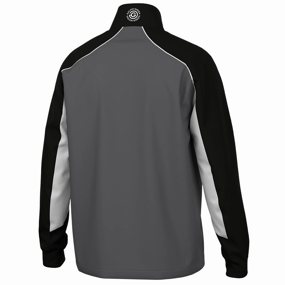 product belt definition Galvin Green Laurent Windproof Pullover Jacket - Forged Iron/Black