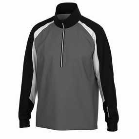 Galvin Green Laurent Windproof Pullover Jacket - Forged Iron/Black product mass produced efficiency Home Comfort