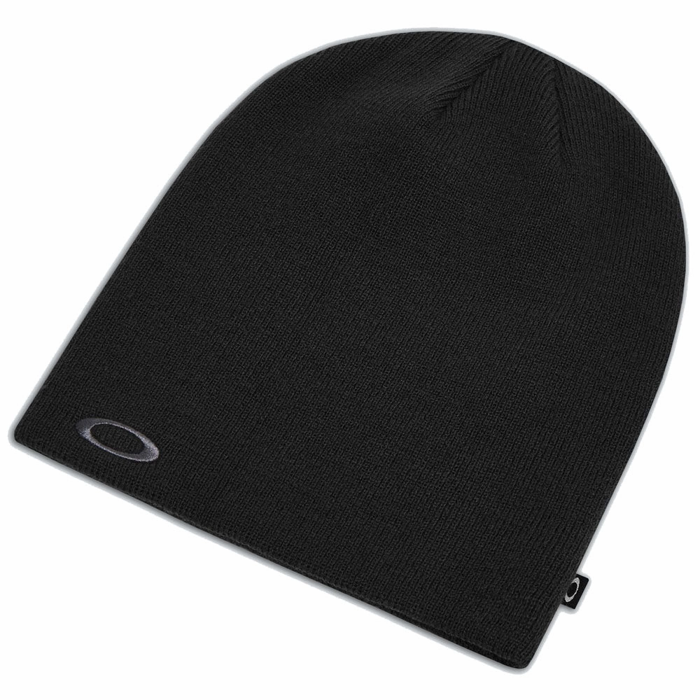 Chic Street Oakley Fine Knit Beanie - Blackout