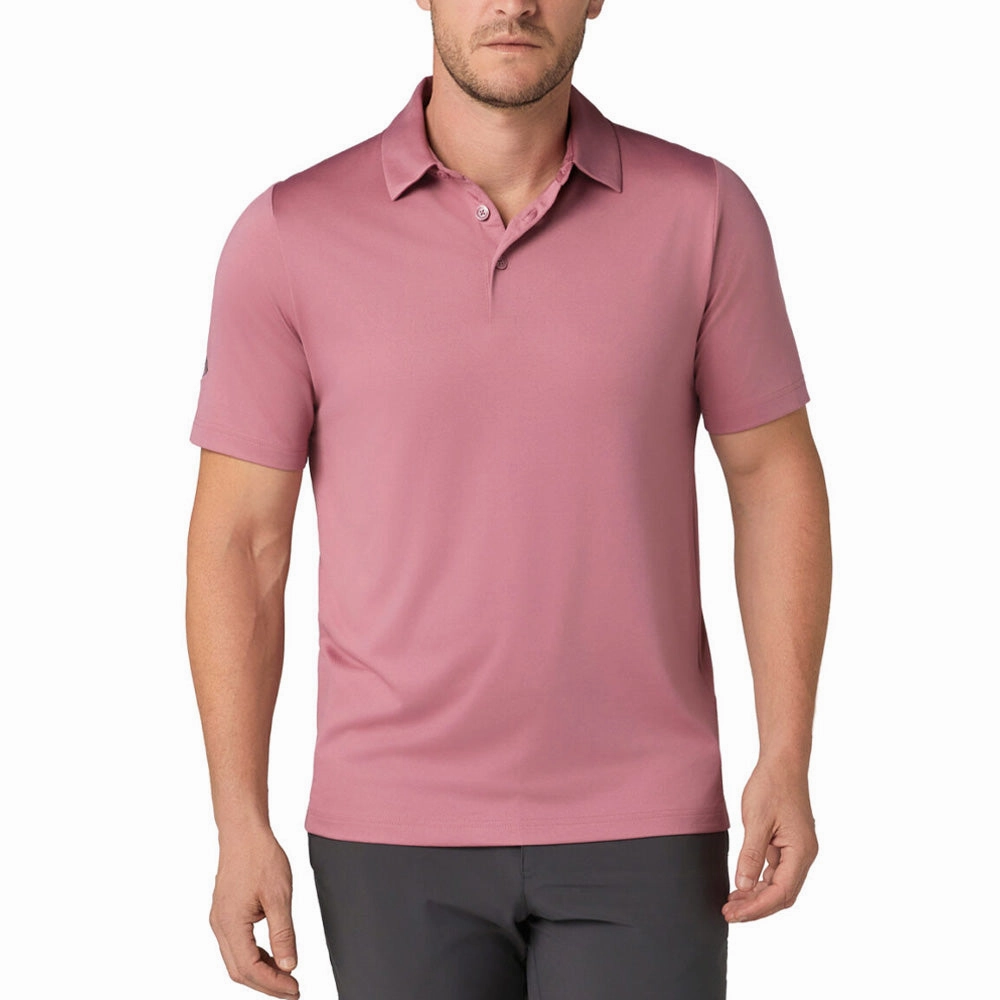 Callaway Swingtech Solid Polo Shirt - Mesa Rose Casual Everyday Summer Style