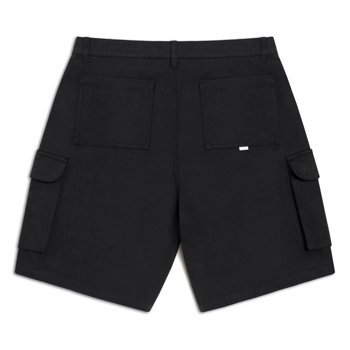 Plus Size button fly CCS Recon Cargo Shorts - Black