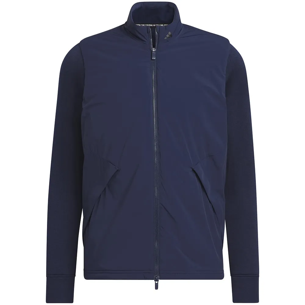 adidas Ultimate365 Frostguard Full Zip Jacket - Collegiate Navy Simple Comfort Collapsible Packable Design