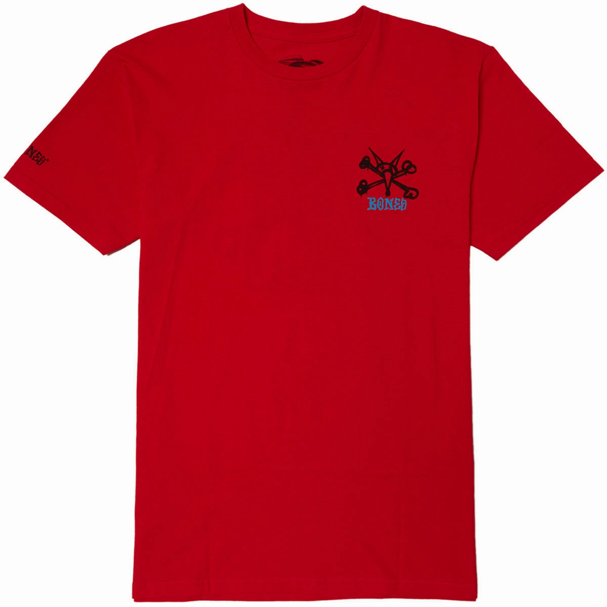 Powell-Peralta Rat Bones T-Shirt - Red Outdoor Outfit Style Sleek Layer
