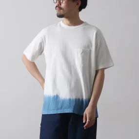 SEUVAS / Indigo T-shirt Lightweight Fashion Stylish and Relaxed