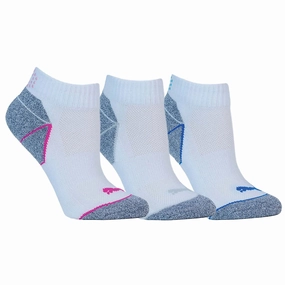 Vampire socks anti - static Puma Ladies Pounce 2.0 Quarter Socks (3 Pack) - Multi