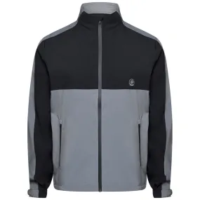 ProQuip Windermere Waterproof Jacket - Black/Grey Wind Resistant