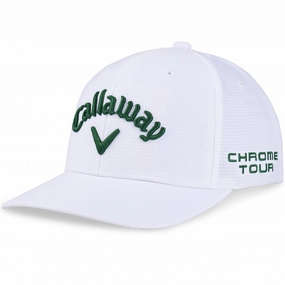 Timeless Detail Travel Ready Callaway Tour Authentic Performance Pro Cap - White/Green