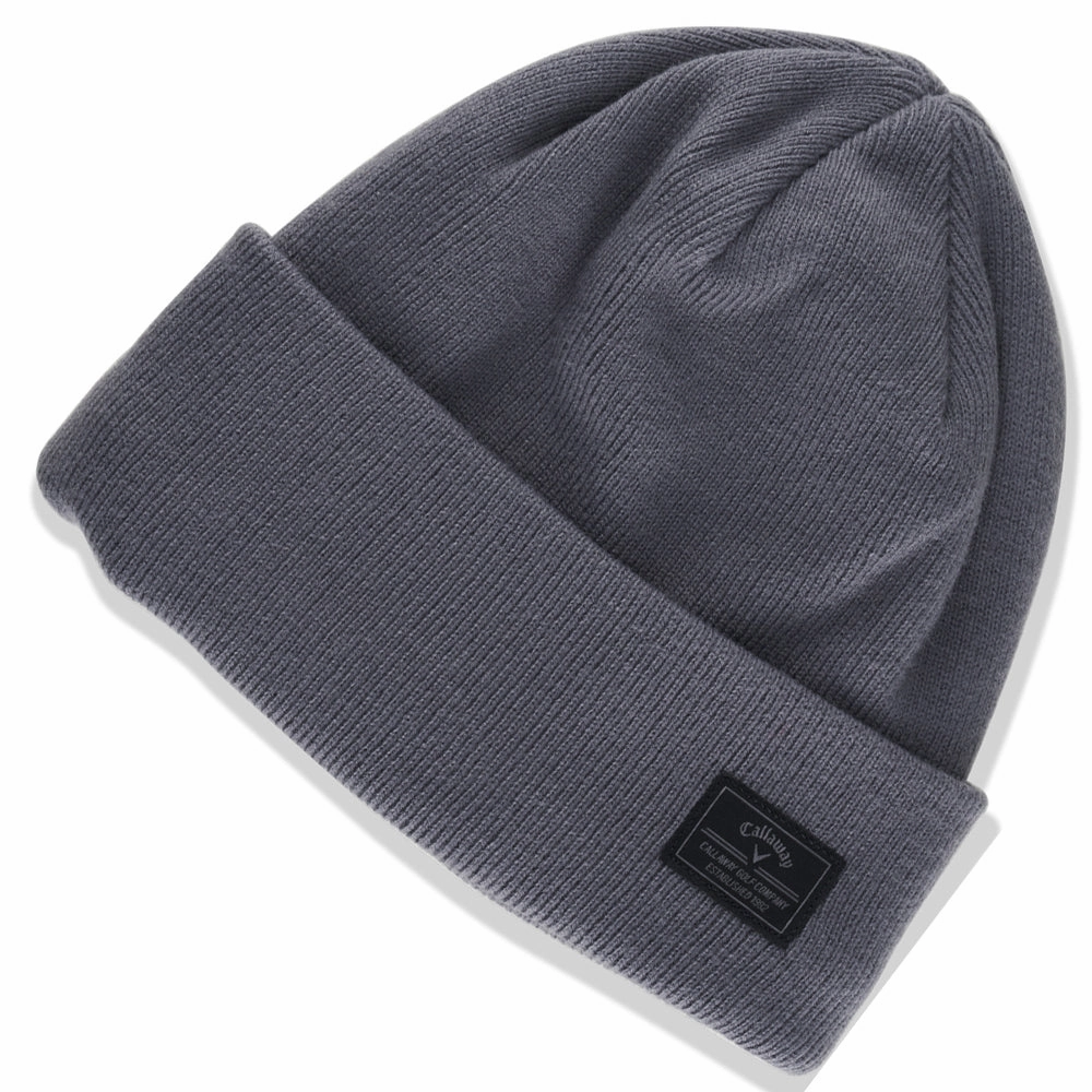 Callaway Winter Term Beanie - Charcoal Stylish Headwear
