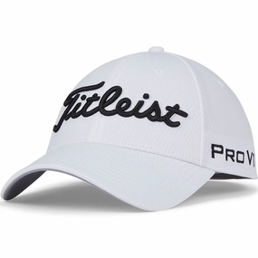 Warm Touch Titleist Tour Elite Cap - White/Black