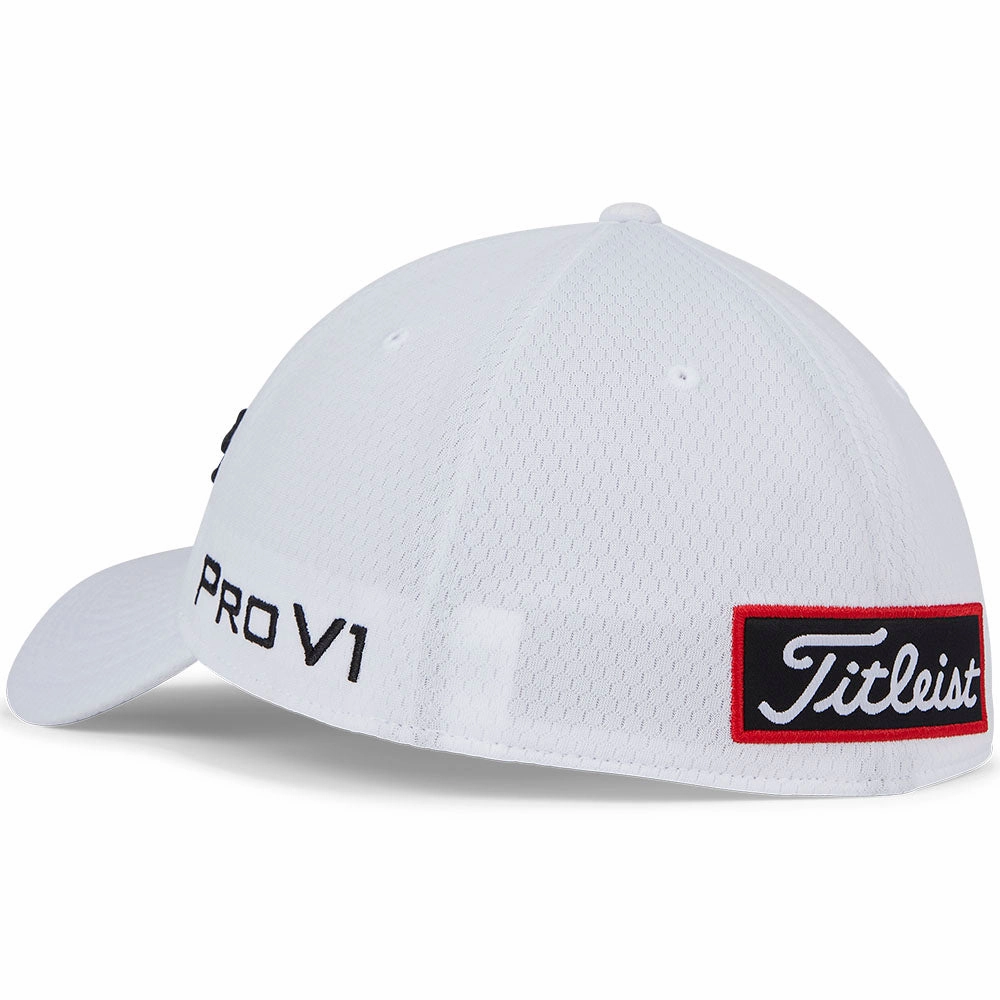 Velcro fastening Titleist Tour Elite Cap - White/Black