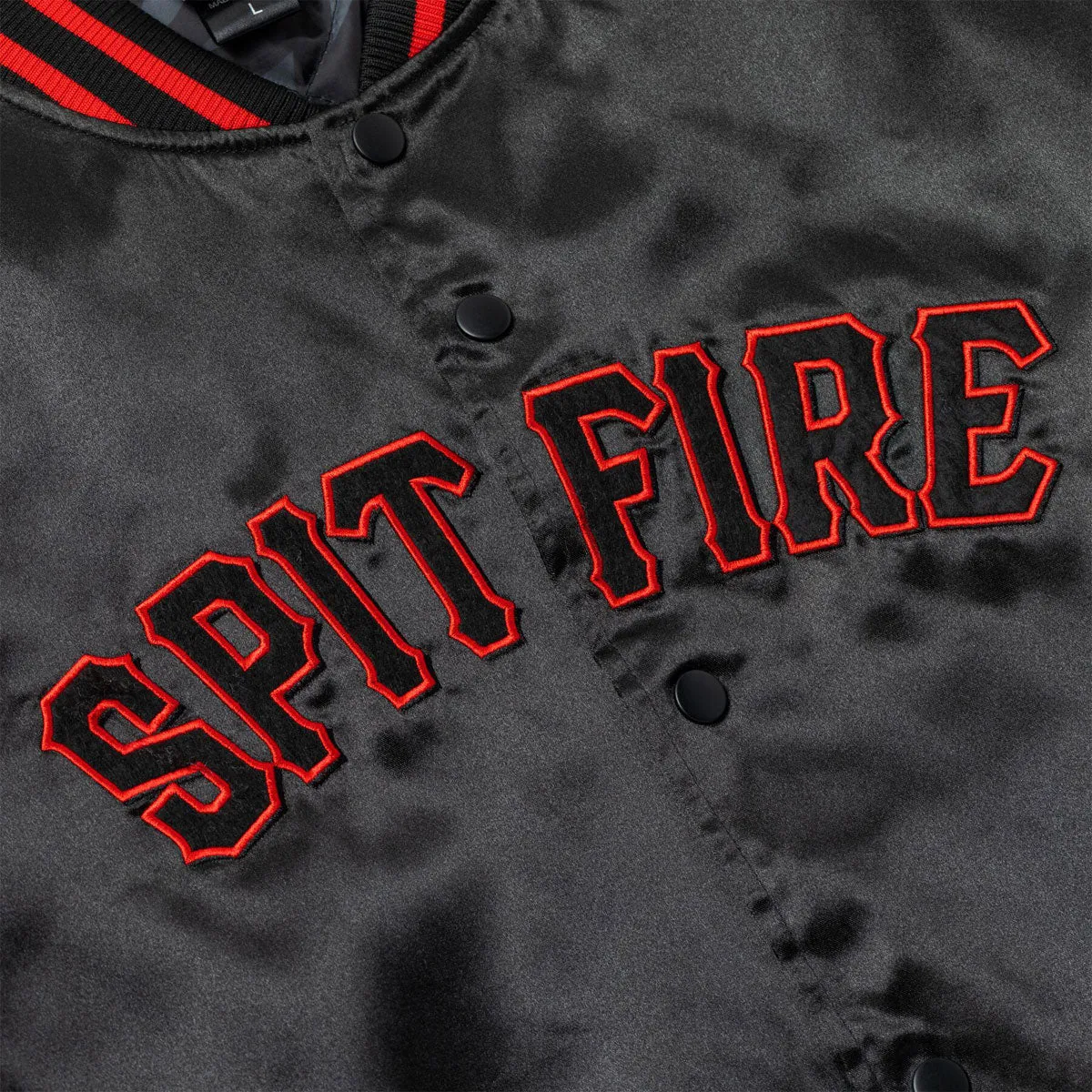 New Cut Odor Resistant Spitfire Spitball Jacket - Black/Red