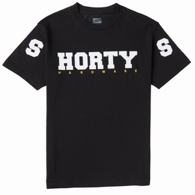 Effortless Fashion Shorty's S-horty-S T-Shirt - Black