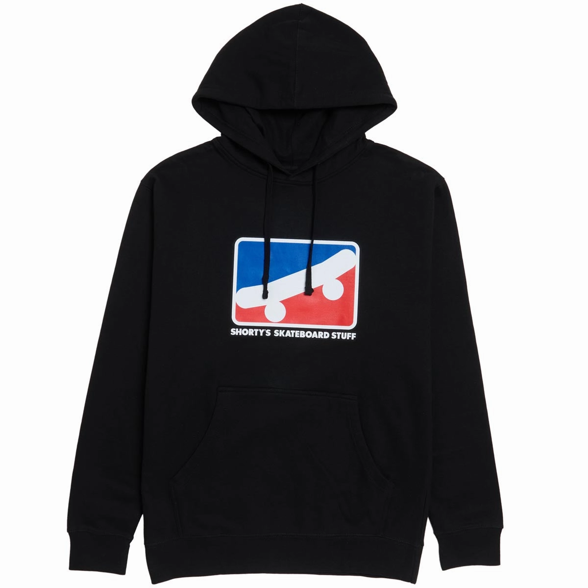 Yoke Back Design Fitness wear Shorty's Skate Icon Hoodie - Black