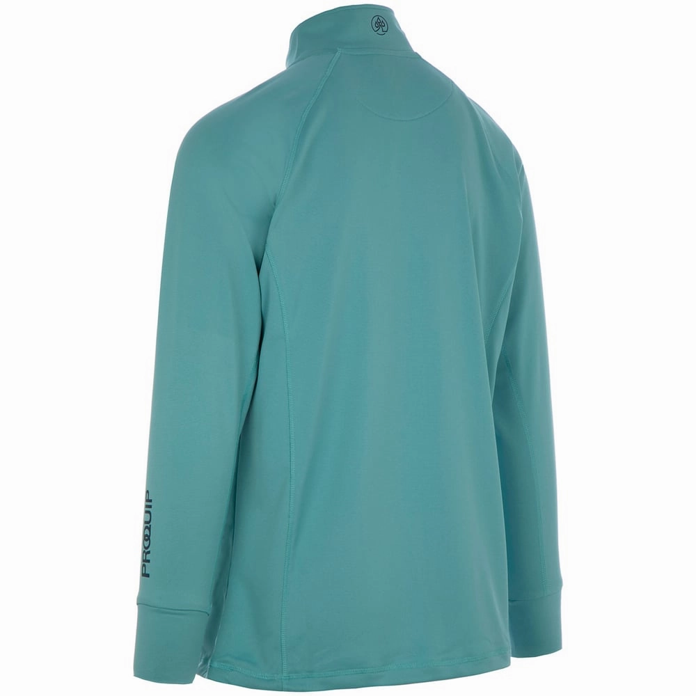 ProQuip Pro Tech 1/2 Zip Pullover - Porcelain product wedding guest elegance product gym ready performance