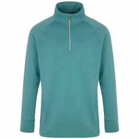 good for yoga Cozy Warmth ProQuip Pro Tech 1/2 Zip Pullover - Porcelain