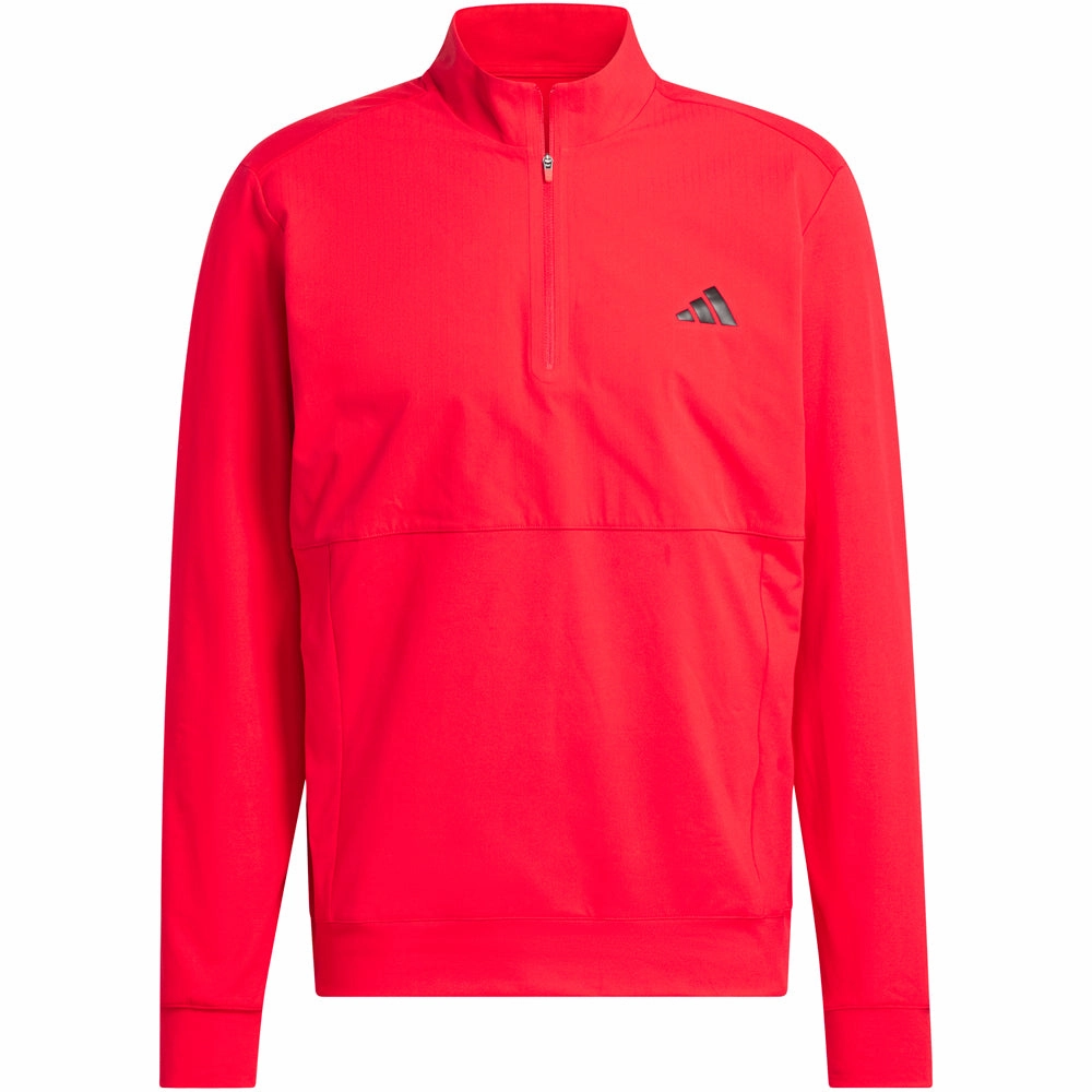 adidas Ultimate365 Tour 1/4 Zip Pullover - Pure Ruby product snowboarding suitability