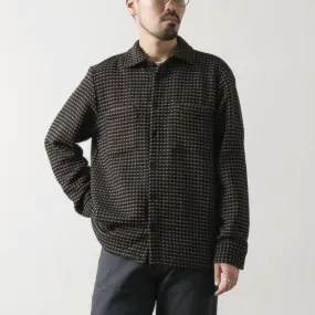 WAX LONDON / Whiting overshirt Current Style Ventilated Back