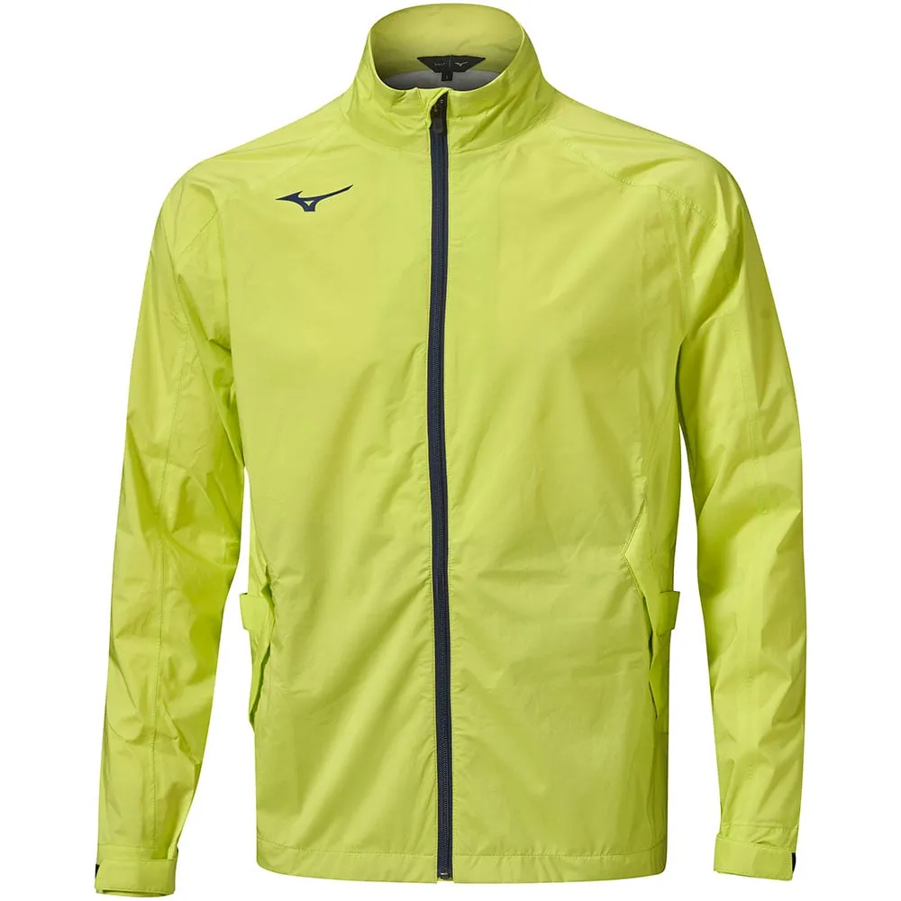 WaterRepellentExterior water proof Mizuno Nexlite Flex Waterproof Jacket - Lime Yellow