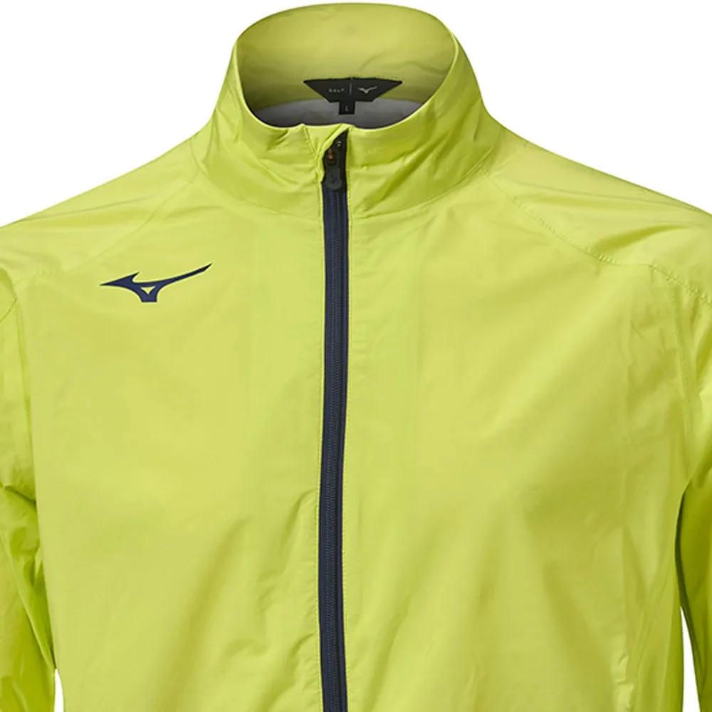 Business Attire Mizuno Nexlite Flex Waterproof Jacket - Lime Yellow