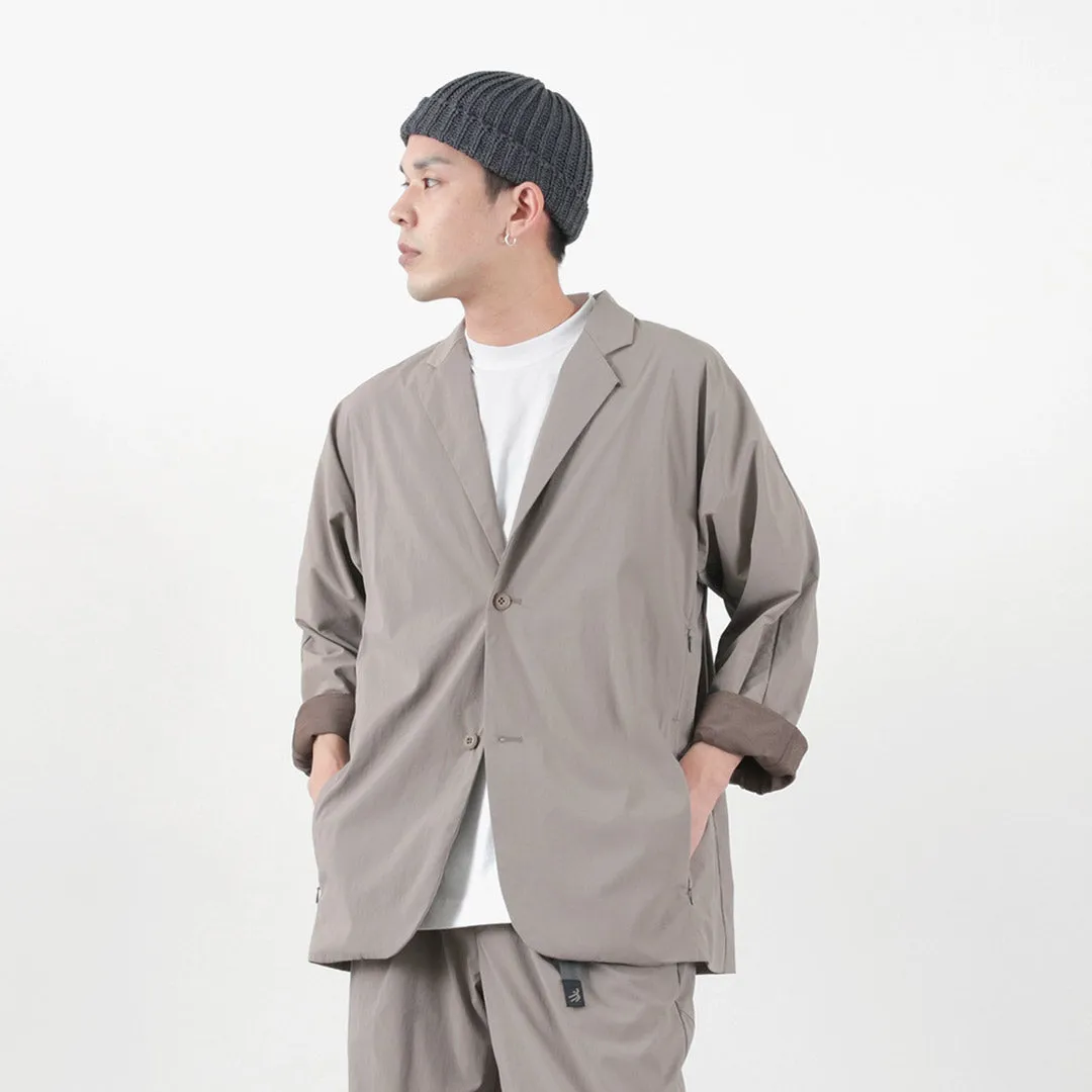 SI / Packable Sheen Jacket Single Buttons