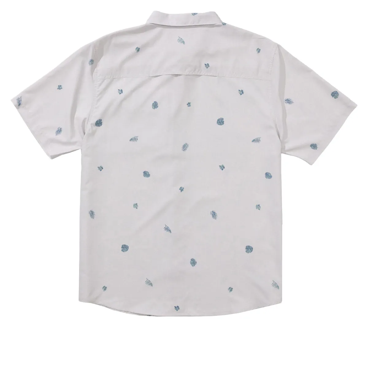 Salty Crew Flagship UV Button Up Shirt - Grey High Neck Beach Wear
