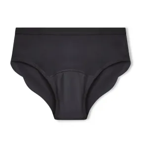 NIXI Body Susie Sporty Hip Hugger Leak Proof Women's Underwear in Black Premium Party