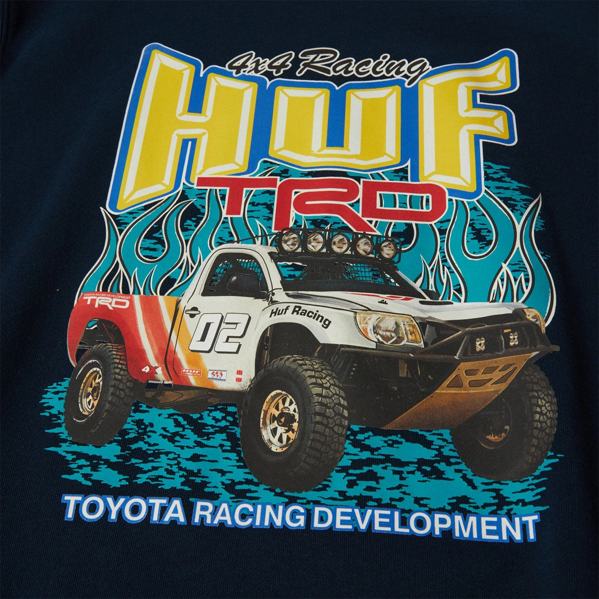 Urban Fresh tropical style Huf x Toyota TRD Pit Crew Sweatshirt - Navy