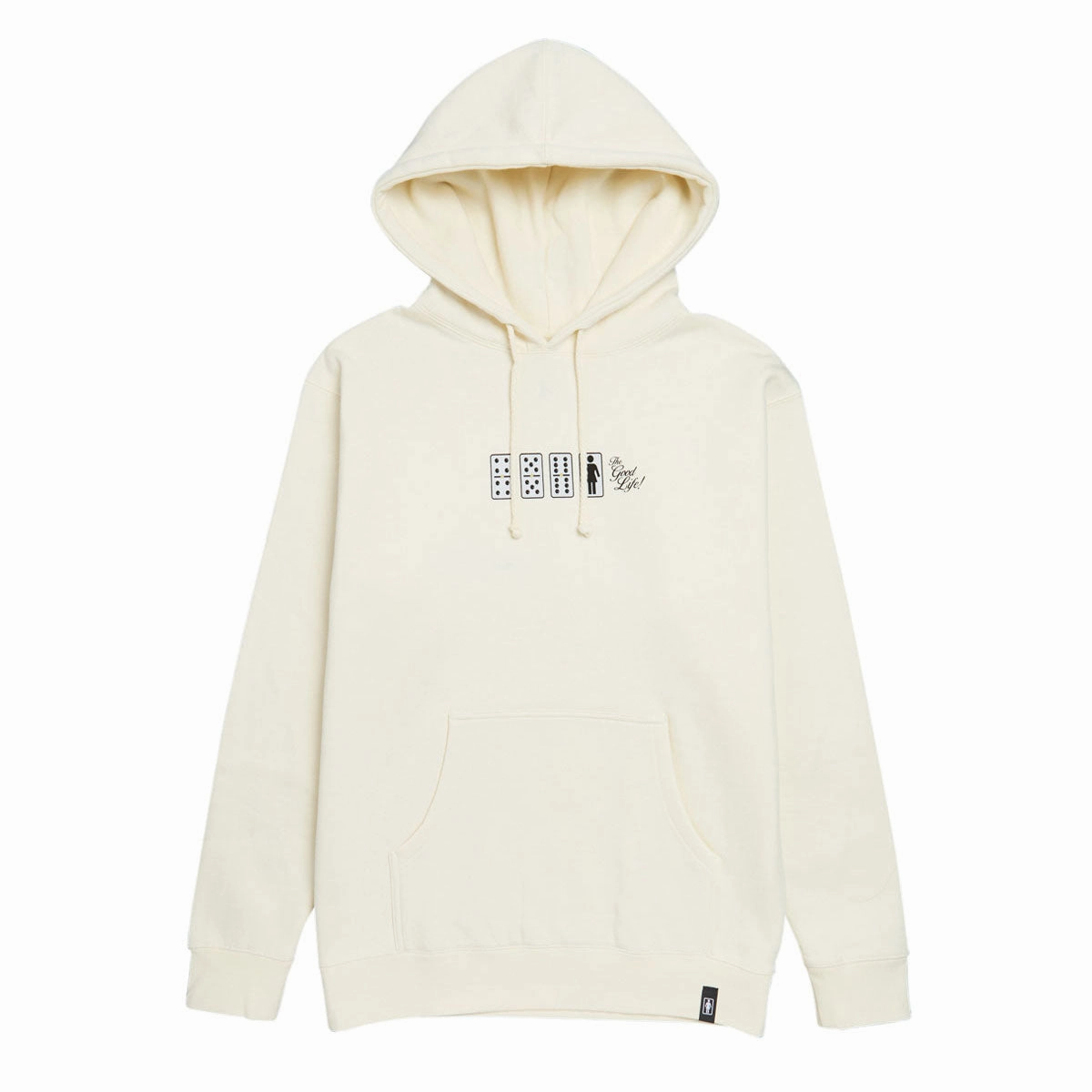 Girl x Goodlife Hoodie - Bone Stain Protection Drop Shoulder Design