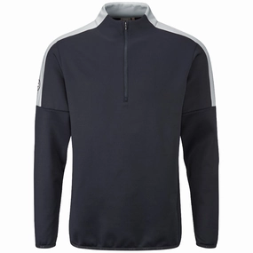 appropriate for parties Ping Frankie 1/2 Zip Pullover - Navy/Quarry