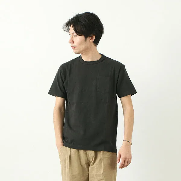 BARNS / BR-1100 Loopwheel Jersey Short Sleeve Crew neck Cool and Relaxed