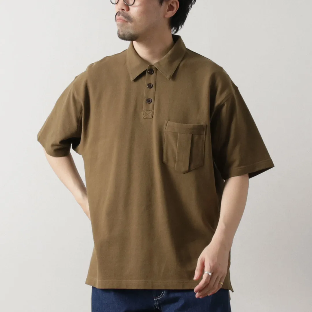 Luxurious Easygoing Design SPIEWAK / Military Big Polo Shirt