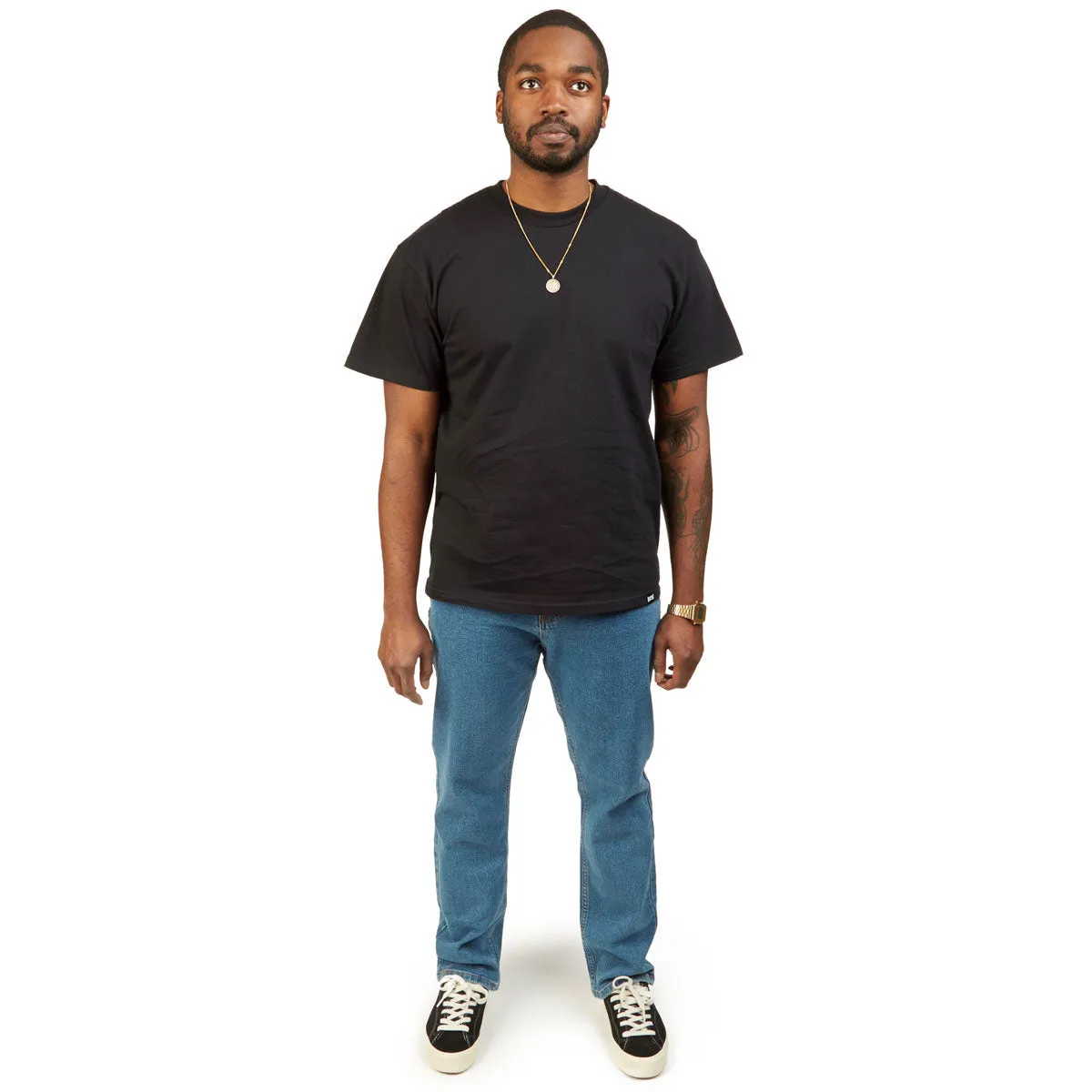 CCS Straight Stretch Denim Jeans - 12oz Rinse Soft Texture NonChafingEdges