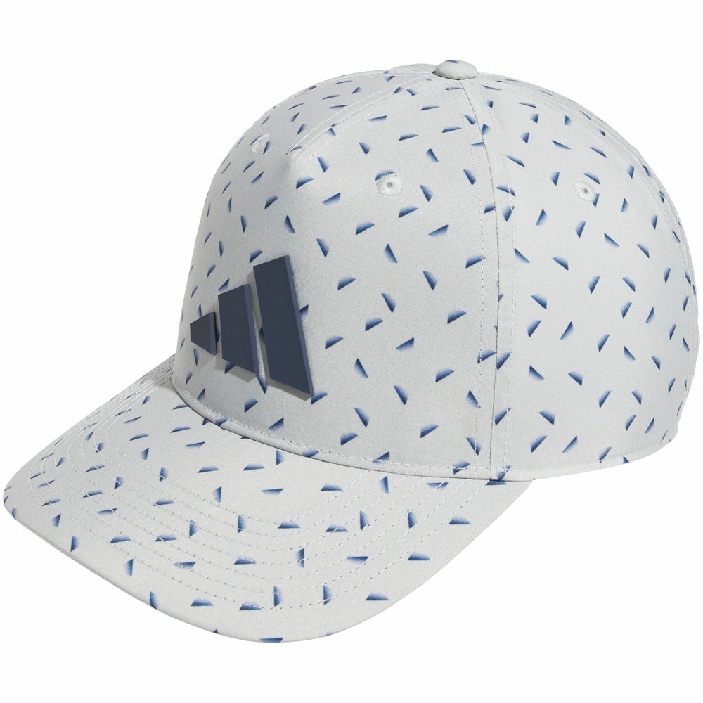 Midseason Vibe adidas Tour Print Snapback Cap - Wonder Silver