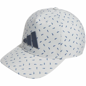 Midseason Vibe adidas Tour Print Snapback Cap - Wonder Silver