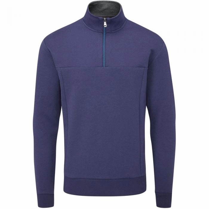 Work Wear Oscar Jacobson Hawkes 1/4 Zip Pullover - Navy
