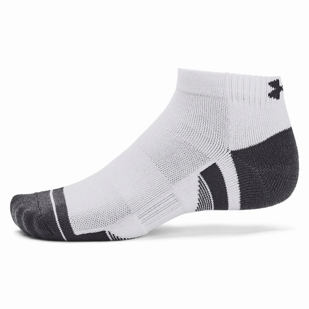 Under Armour Performance Tech Low Socks (3 Pairs) - White High-performance thigh-high boots