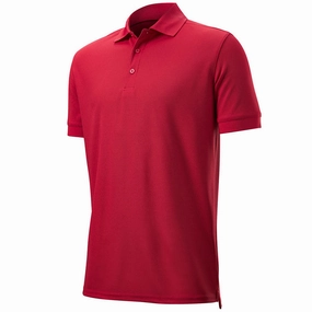 Wilson Authentic Polo Shirt - Red Weekend Ready NeutralTonesCollection