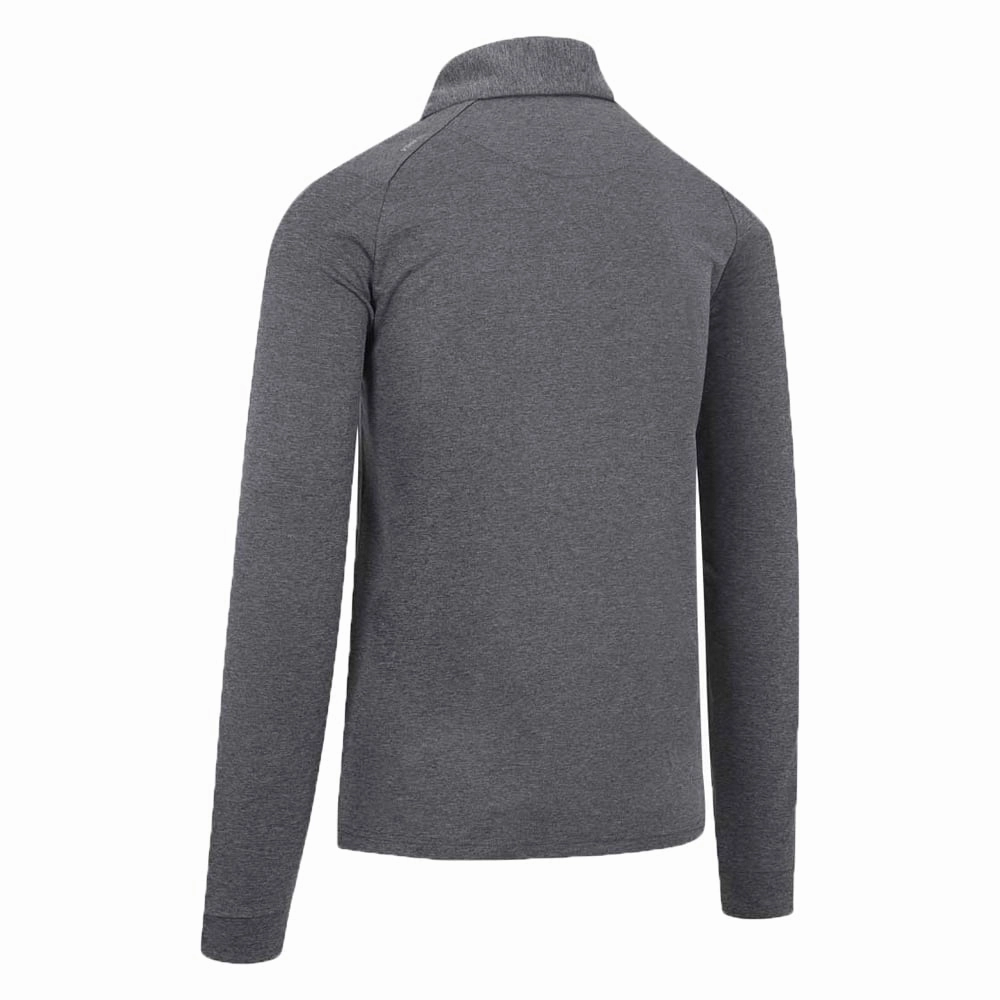 Callaway Long Sleeve Aty Polo Shirt - Quiet Shade Heather WrinkleFreeFabric