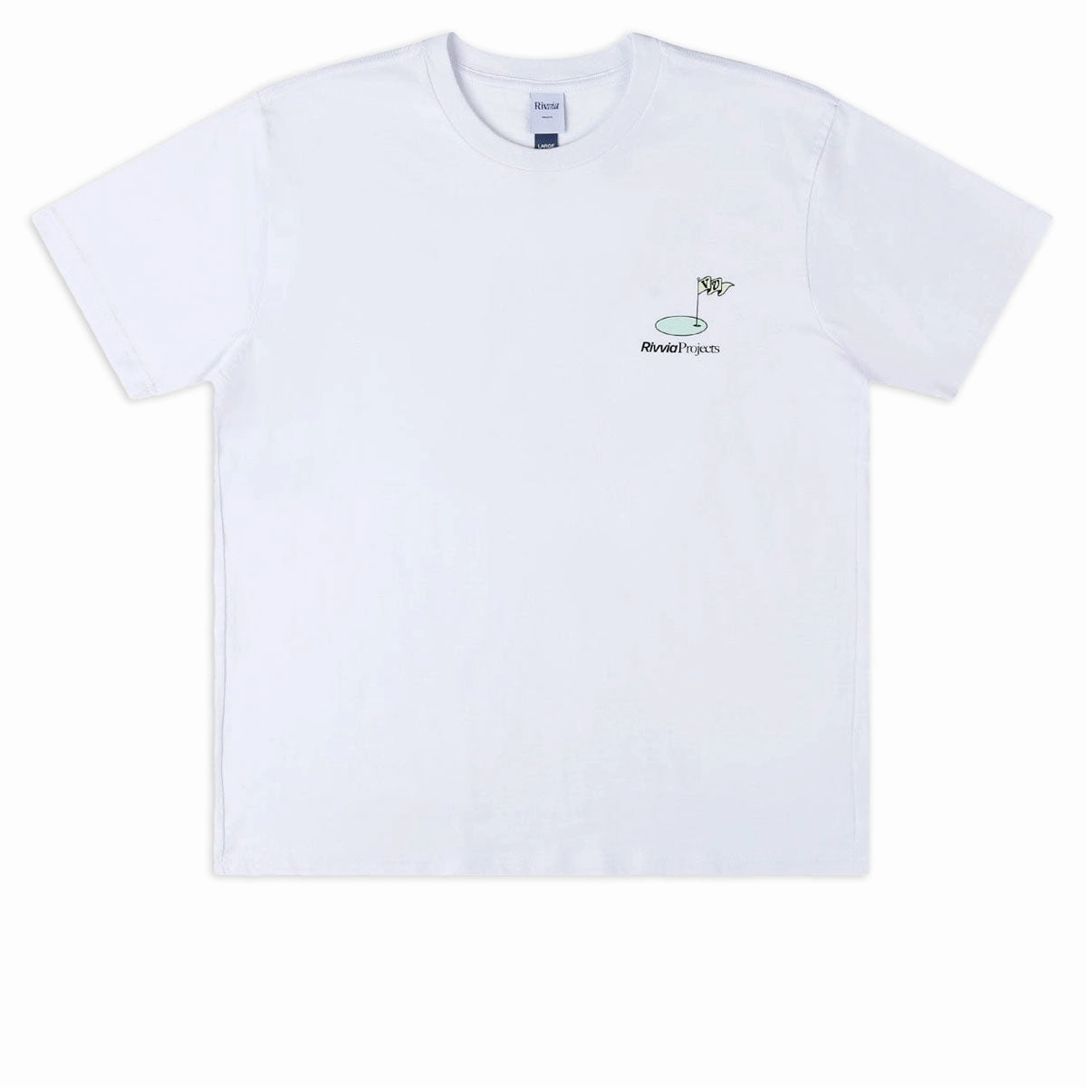 sequined details Streetwear Style Rivvia Partee T-Shirt - White