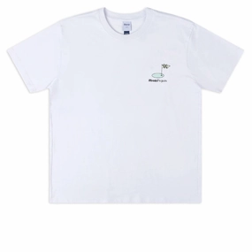 sequined details Streetwear Style Rivvia Partee T-Shirt - White