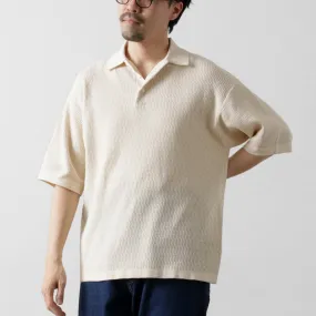 HEALTHKNIT / Short Sleeve Knit Polo Shirt Perfectly Fit Comfortable Design