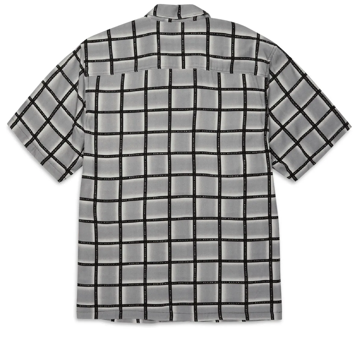 HUF Flynn Resort Shirt - Black Stretchy Cloth