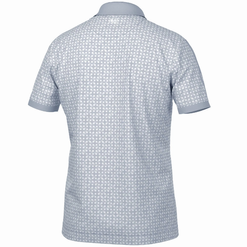 Indoor clothing Galvin Green Melvin Polo Shirt - Cool Grey/White