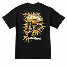 Primitive x Sublime Dirty P T-Shirt - Black Cozy Comfort Anti Shrinkage Treatment
