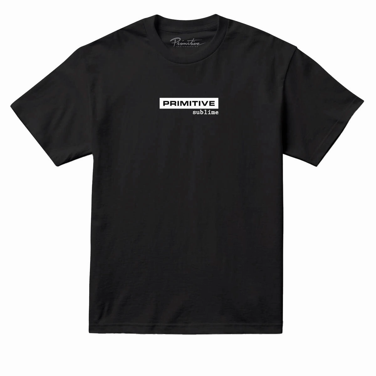 Pre Shrunk Cotton Primitive x Sublime Dirty P T-Shirt - Black