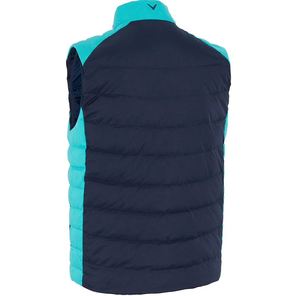 Breathable Mesh Panels popular in coastal areas Callaway Primaloft Premium Vest - Peacoat