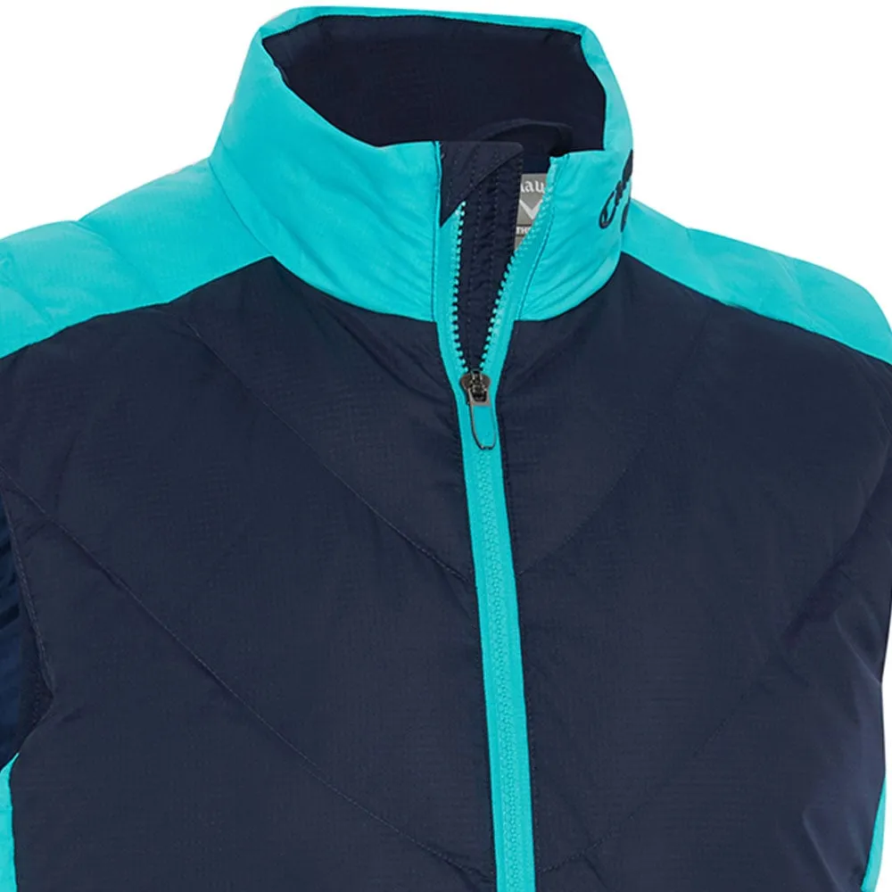 Callaway Primaloft Premium Vest - Peacoat Elastic Hem Adjustment